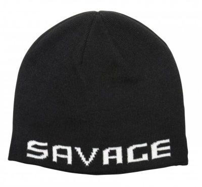 Savage Gear Siyah-Beyaz Bere - 1