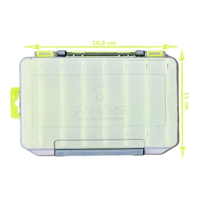 Sea Horse Lure Box 10cm Çift Taraflı Balıkçı Kutusu - 3