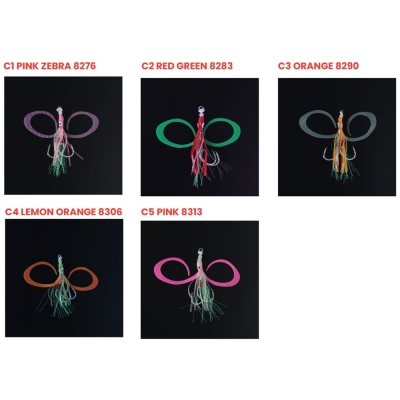 Seabor Octopus SBR03C8 11cm #2/0 Assist İğne - 1