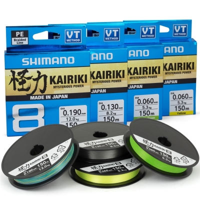 Shimano Kairiki 8B Mantis Green 150m İp Misina - 2