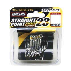 Shout Straight Point 23 Silver Üçlü İğne - Shout