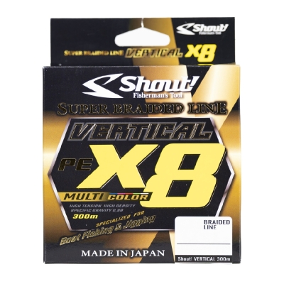 Shout Vertical 8B Multicolor 300m İp Misina - 1