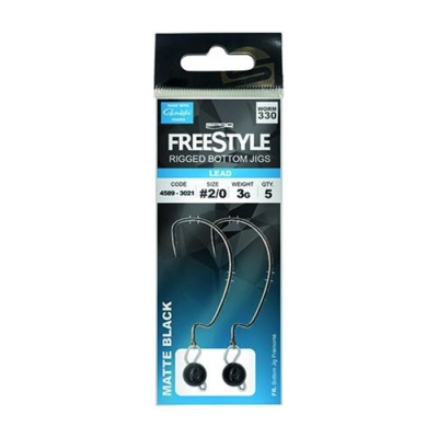 Spro Rigged Bottom #2/0 Hareketli Glow Jig Head - 3