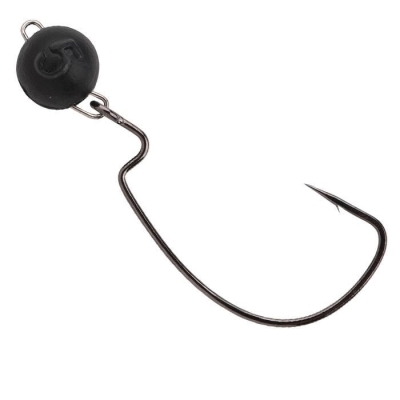 Spro Rigged Bottom #2/0 Hareketli Siyah Jig Head - 2