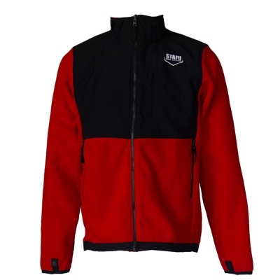 Stafu Pro Indus Kırmızı Siyah Polar Ceket - 1