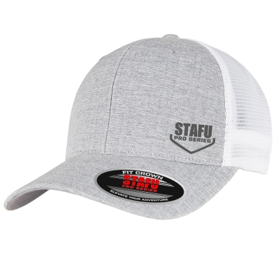 Stafu Pro One Ten Gri Beyaz Şapka - 1