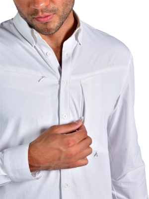 Stafu Pro Outlander Beyaz Uzun Kollu Gömlek - 5