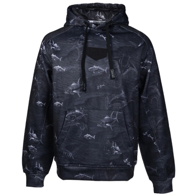 Stafu Pro Prime Kapüşonlu Frenzy Black Sweatshirt - 1