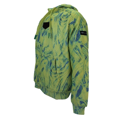 Stafu Pro Prime Kapüşonlu Trophy Lime Sweatshirt - 2