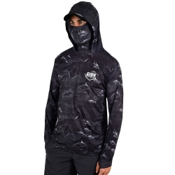 Stafu Pro Stratos Kapüşonlu Frenzy Black Performans T-Shirt - 2