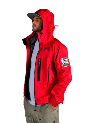Stafu Pro XP Baffin Su Geçirmez Kırmızı Ceket - 4