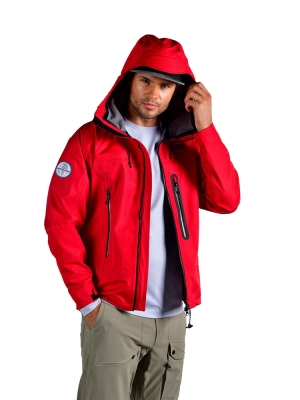 Stafu Pro XP Baffin Su Geçirmez Kırmızı Ceket - 1